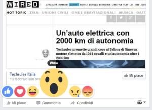 Facebook aggiunge emoticon per il like, dislike e non solo