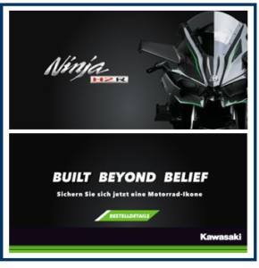 Anicecommunication - Realizzazione Banner Web per Kawasaki