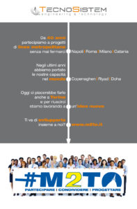 Realizzazione Pagina Pubblicitaria #M2TO su La Stampa e La Repubblica