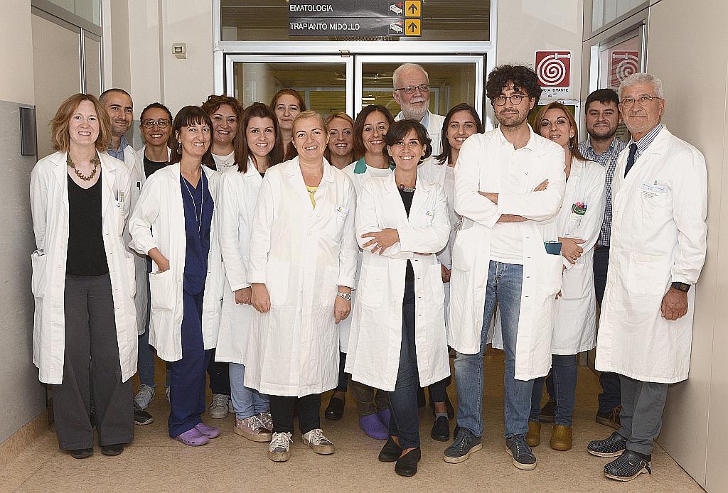 Il team di Fonesa e Fil per il progetto Biobanca per i linfomi e il mieloma multiplo