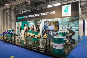 Stand Petronas alla fiera Autopromotec 2019