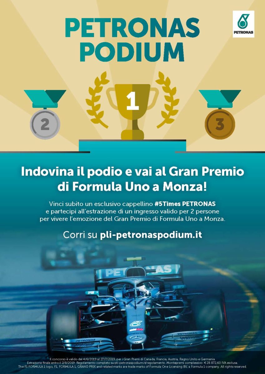 Petronas Podium 2.0 - Locandina 2019