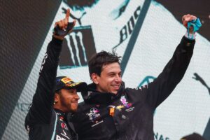Louis Hamilton & Toto Wolff