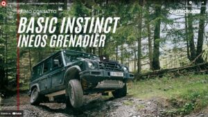 INEOS Grenadier Development Test