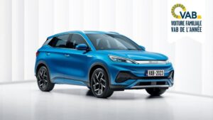 BYD ATTO 3: Auto Elettrica Familiare dell'Anno 2023 per l’Automobile Club Fiammingo