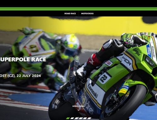 Content update, providing e management per Kawasaki Racing 2024