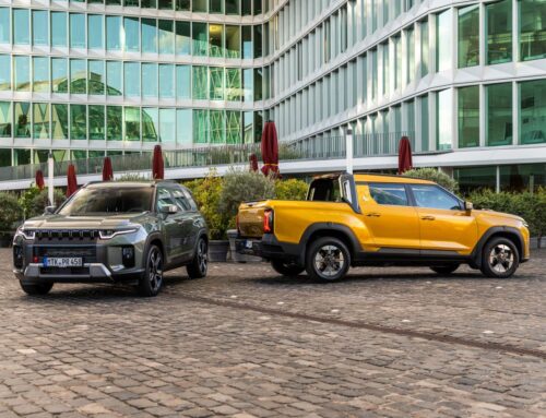 KGM presenta Torres HEV full hybrid e Torres EVT Pick-Up elettrico
