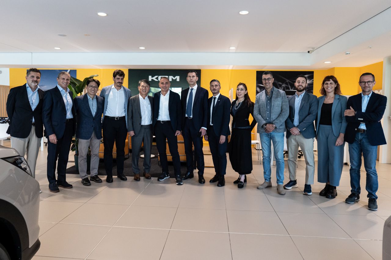 Il Presidente di KG, Kwak Jae-sun, in Italia incontra il management ATFlow per consolidare l'espansione di KGM