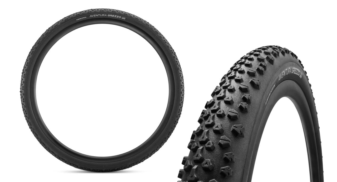nuovi pneumatici gravel Vredestein per biciclette - Aventura Grezzo