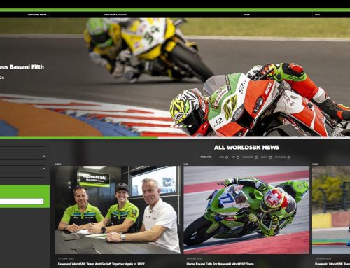 Kawasaki Racing Europe – Content Management e Aggiornamento Piattaforme Digitali