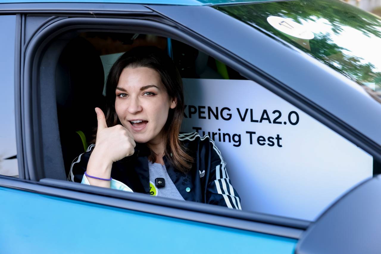 Fjona_Cakalli_Techprincess_prova_guida_autonoma_XPENG_VLA2.0