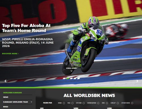 Kawasaki Racing Europe – Content Management e Aggiornamento Piattaforme Digitali