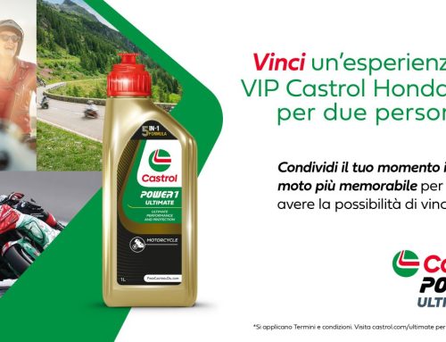 Vinci un’esperienza Castrol Honda LCR con il nuovo concorso a premi dedicato a Castrol POWER1 ULTIMATE